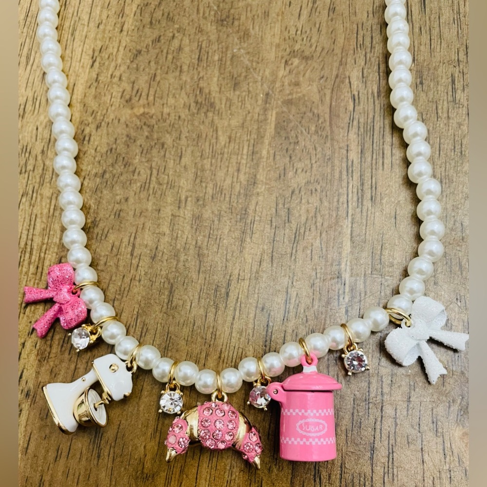 Betsey Johnson Baking Charms Necklace - Picture 1 of 2